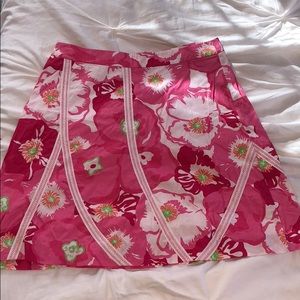 Lilly Pulitzer Cherry Begonia Skirt